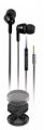 Aircoustic Headset - Highq Music Black 38911 Stereo In-ear Headphones With Headset Function